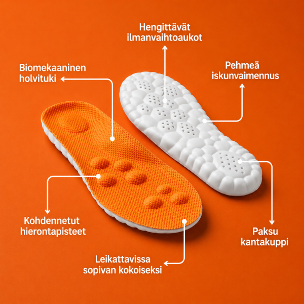 Ortopediset kengänpohjalliset