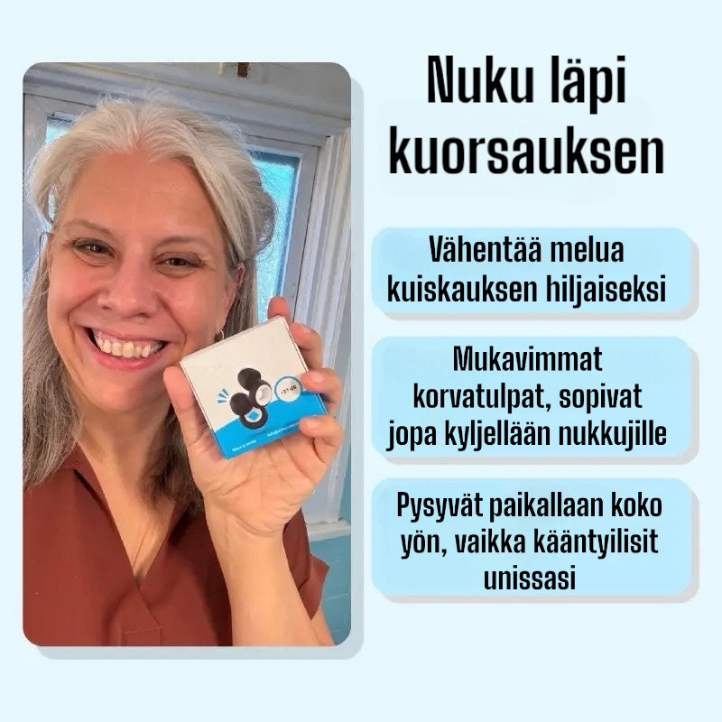 Unitulpat™ – Vaimentaa kuorsausäänet