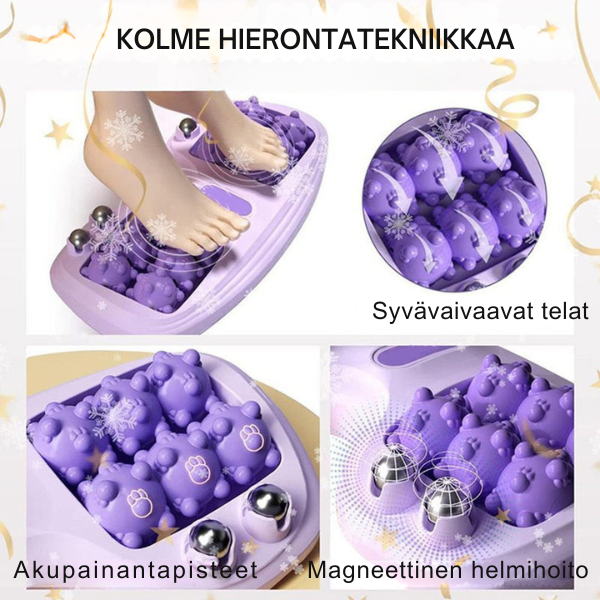 Jalkapohjan hierontarulla
